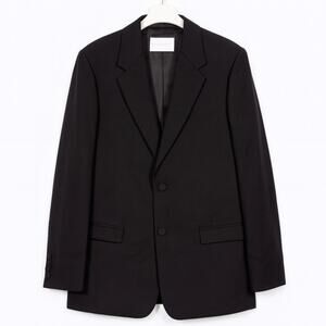 The Kooples NWT Men’s Wool Urban Twill Black 2 Button Blazer Size 50 (US 40)